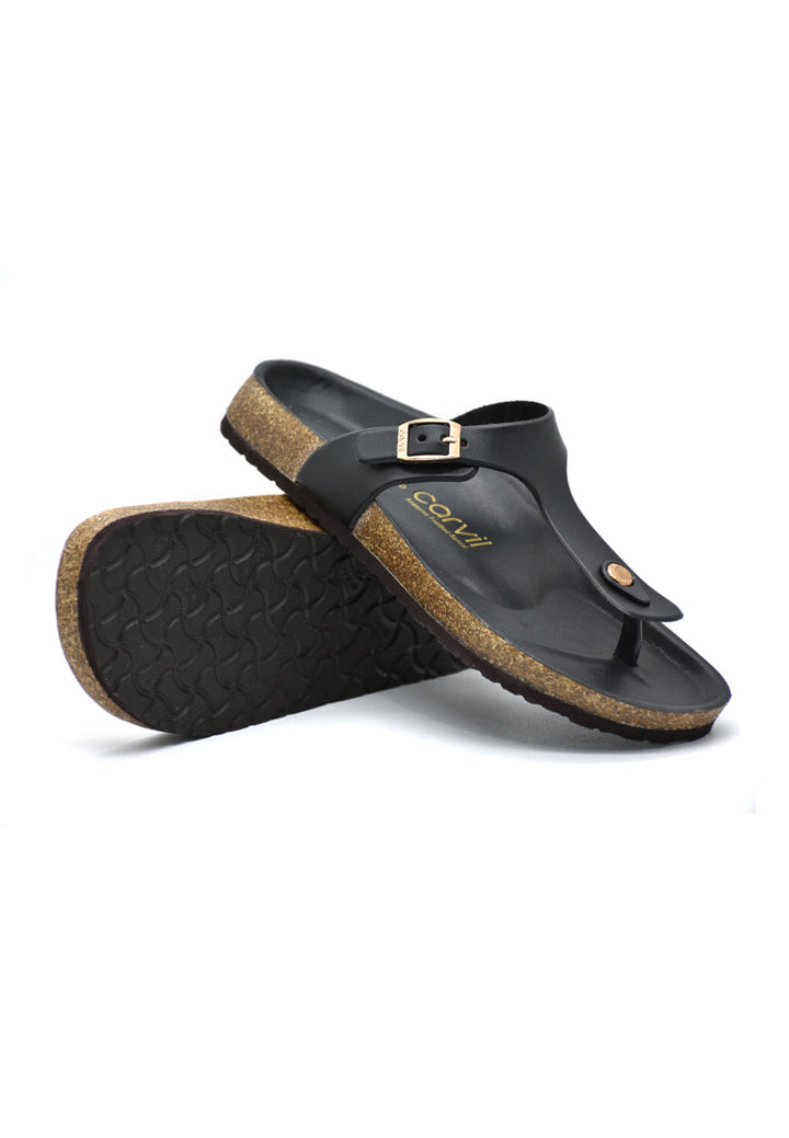 Michasa Cork  Footbed Sandal