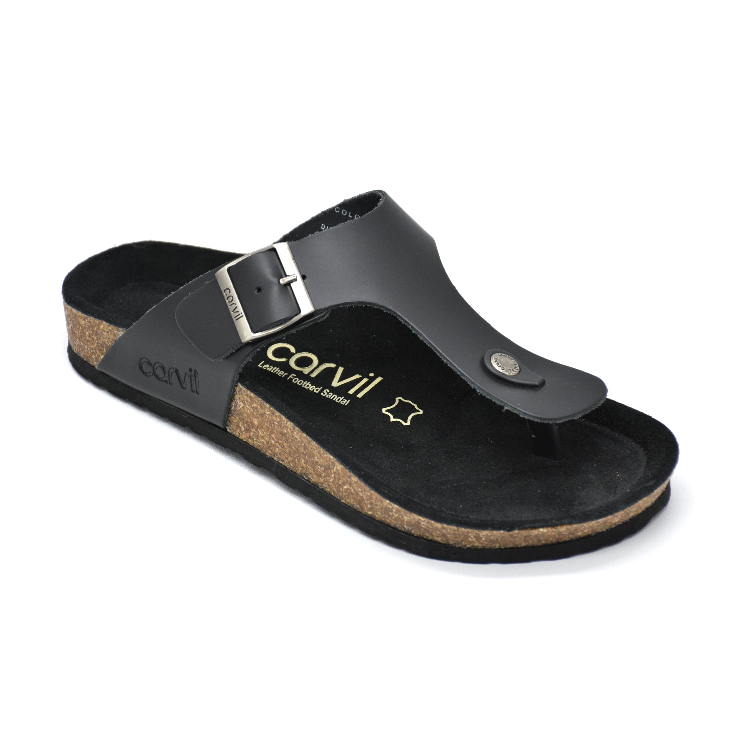 Colorado Cork Footbed  100% Leather Sandal