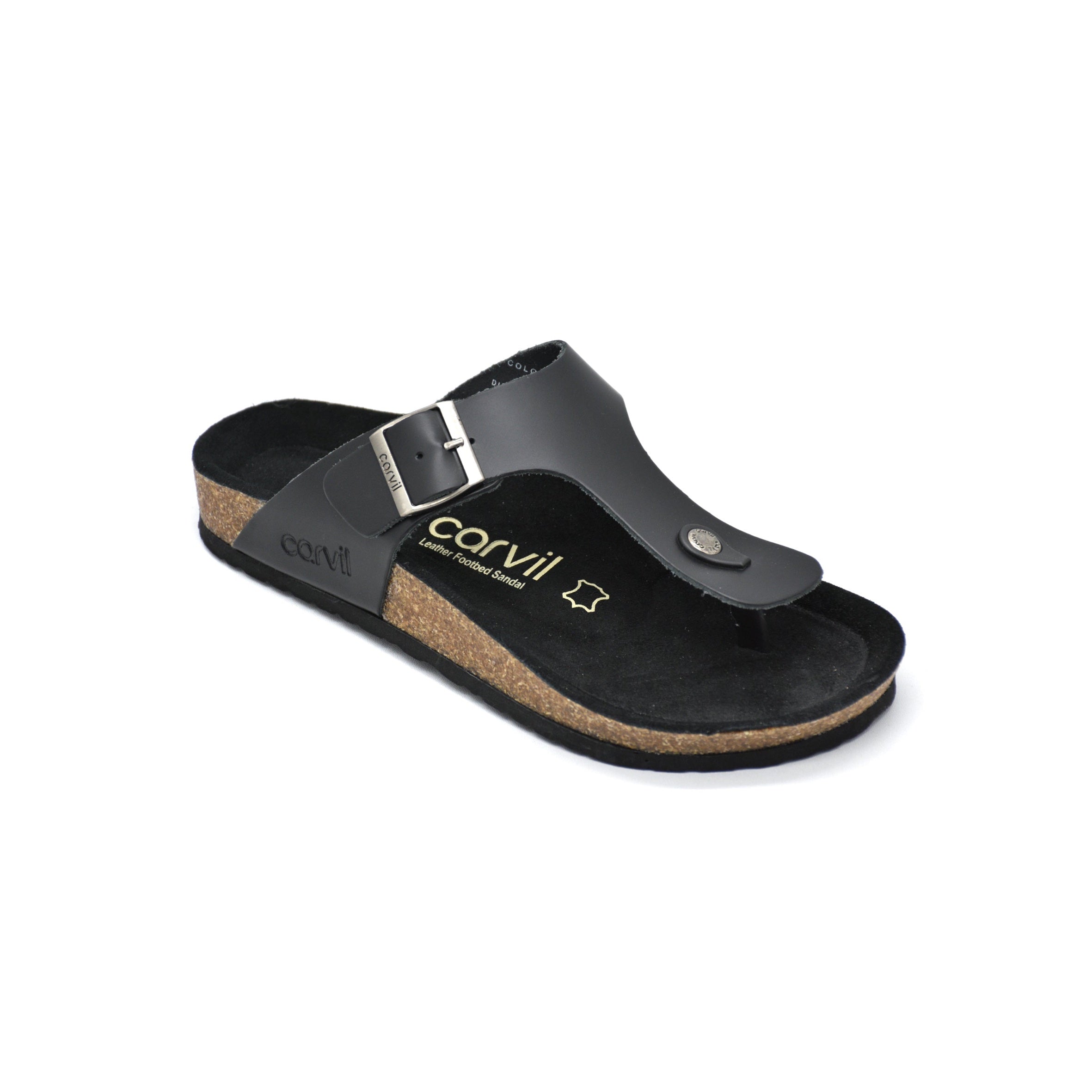 Colorado Cork Footbed  100% Leather Sandal