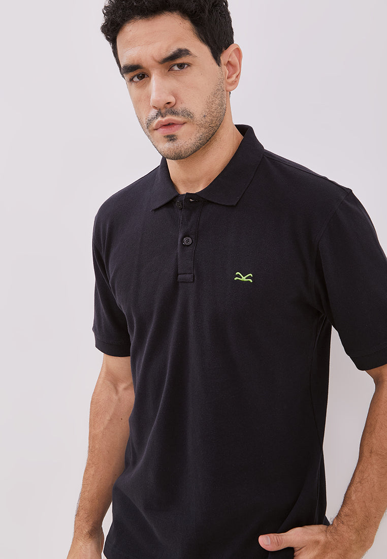 Carvil Premium Embroidered Plain Polo Shirt | Bold Unisex Pique Cotton Polo