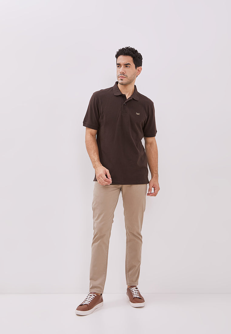 Carvil Premium Embroidered Plain Polo Shirt | Bold Unisex Pique Cotton Polo