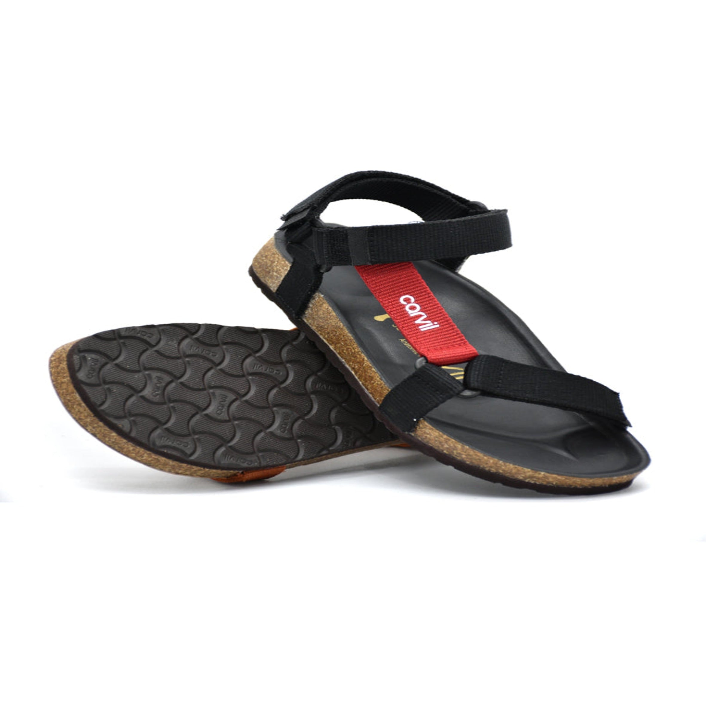 Mandagi Cork Footbed Strap Sandal