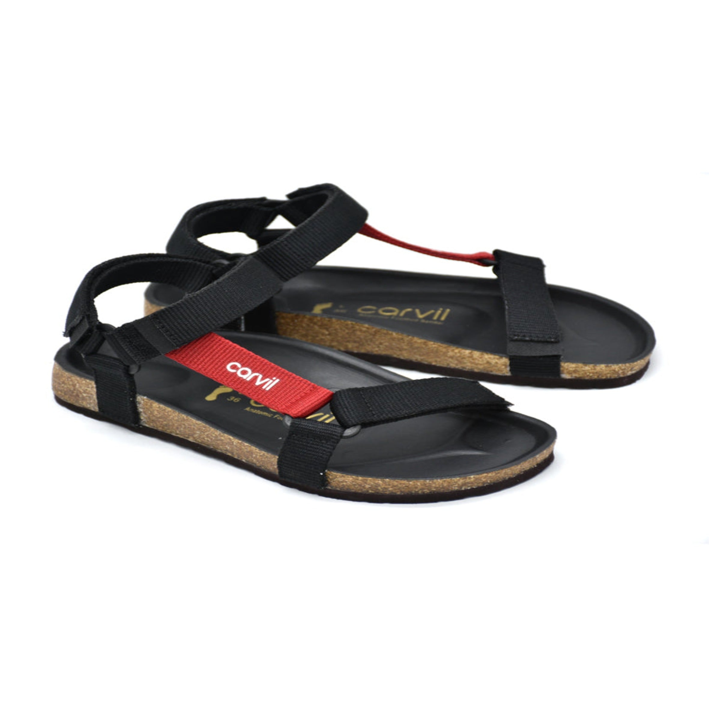 Mandagi Cork Footbed Strap Sandal
