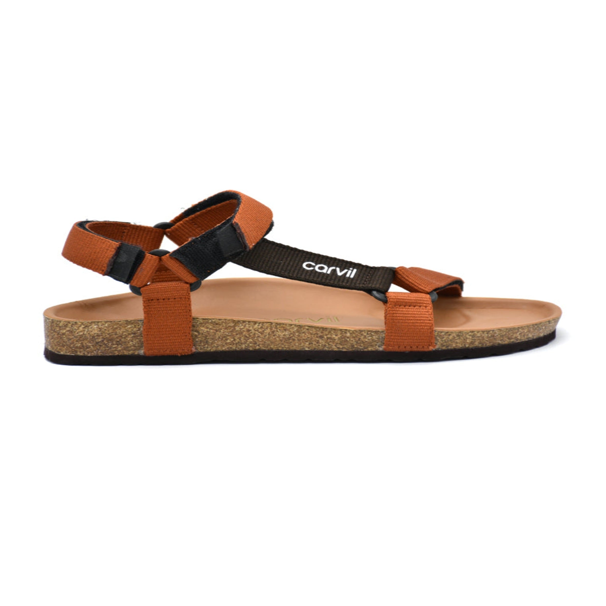 Mandagi Cork Footbed Strap Sandal