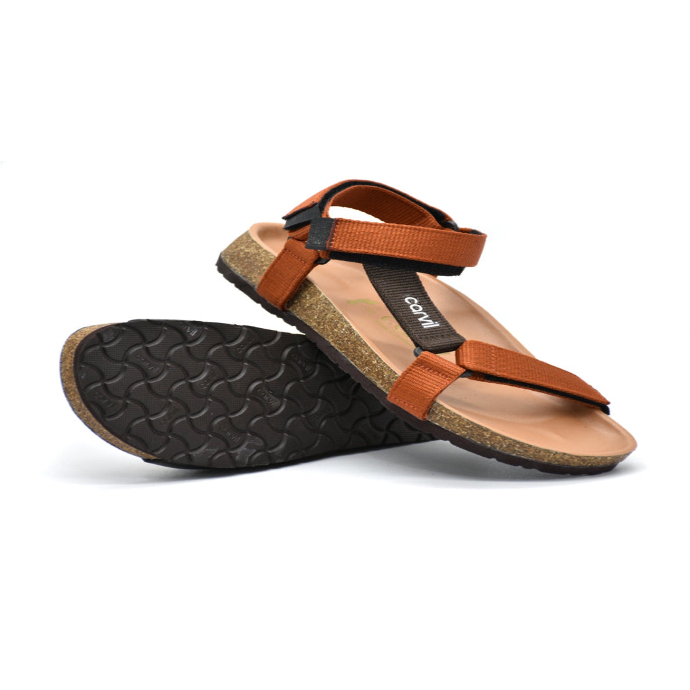 Mandagi Cork Footbed Strap Sandal