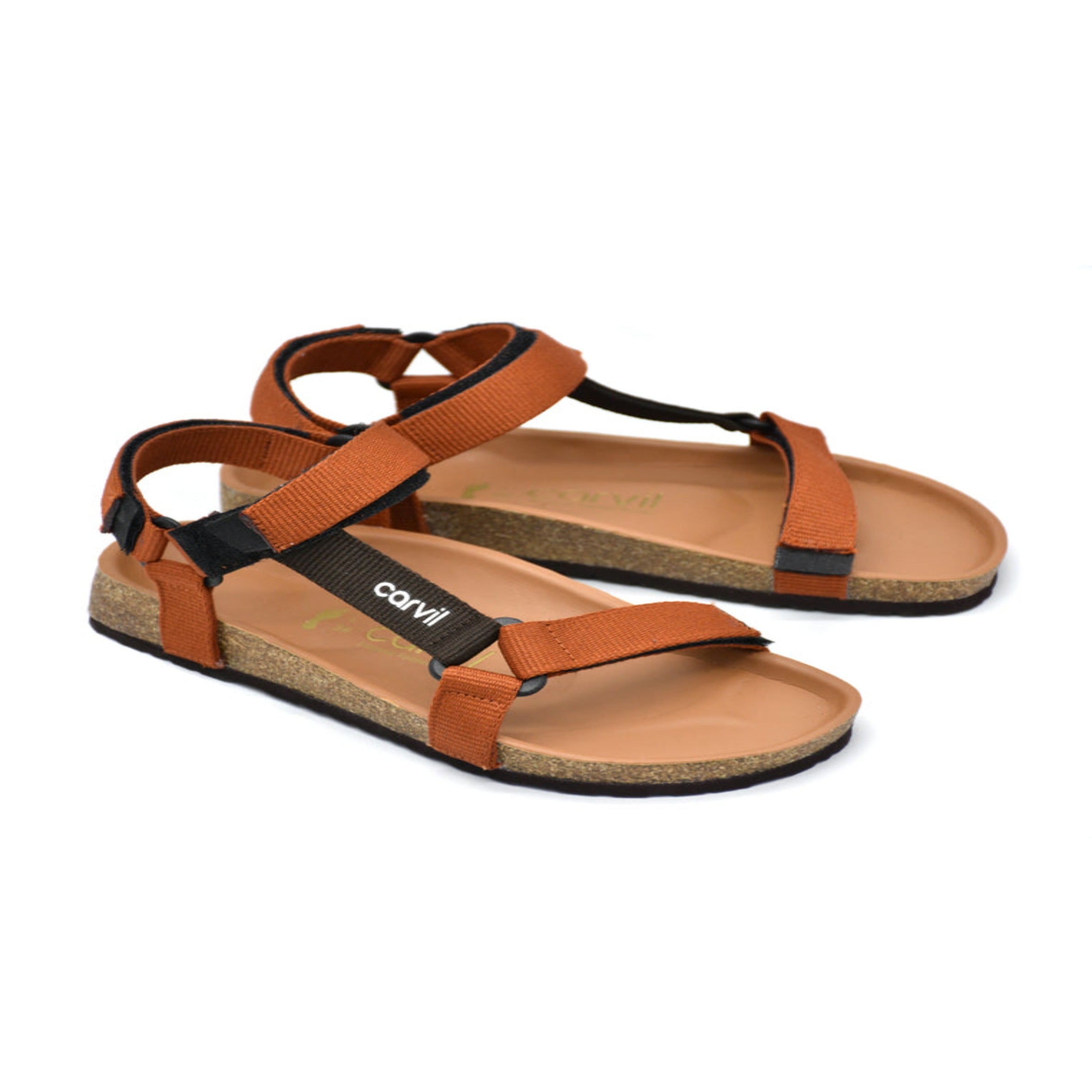 Mandagi Cork Footbed Strap Sandal