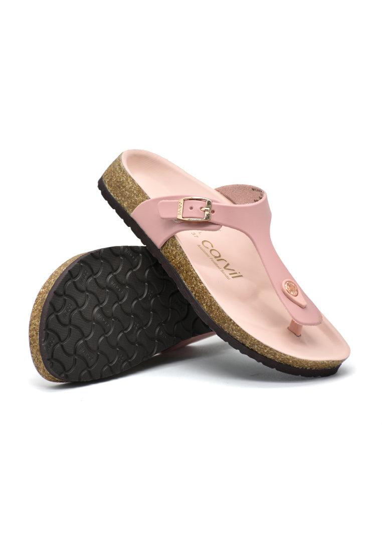 Michasa Cork  Footbed Sandal