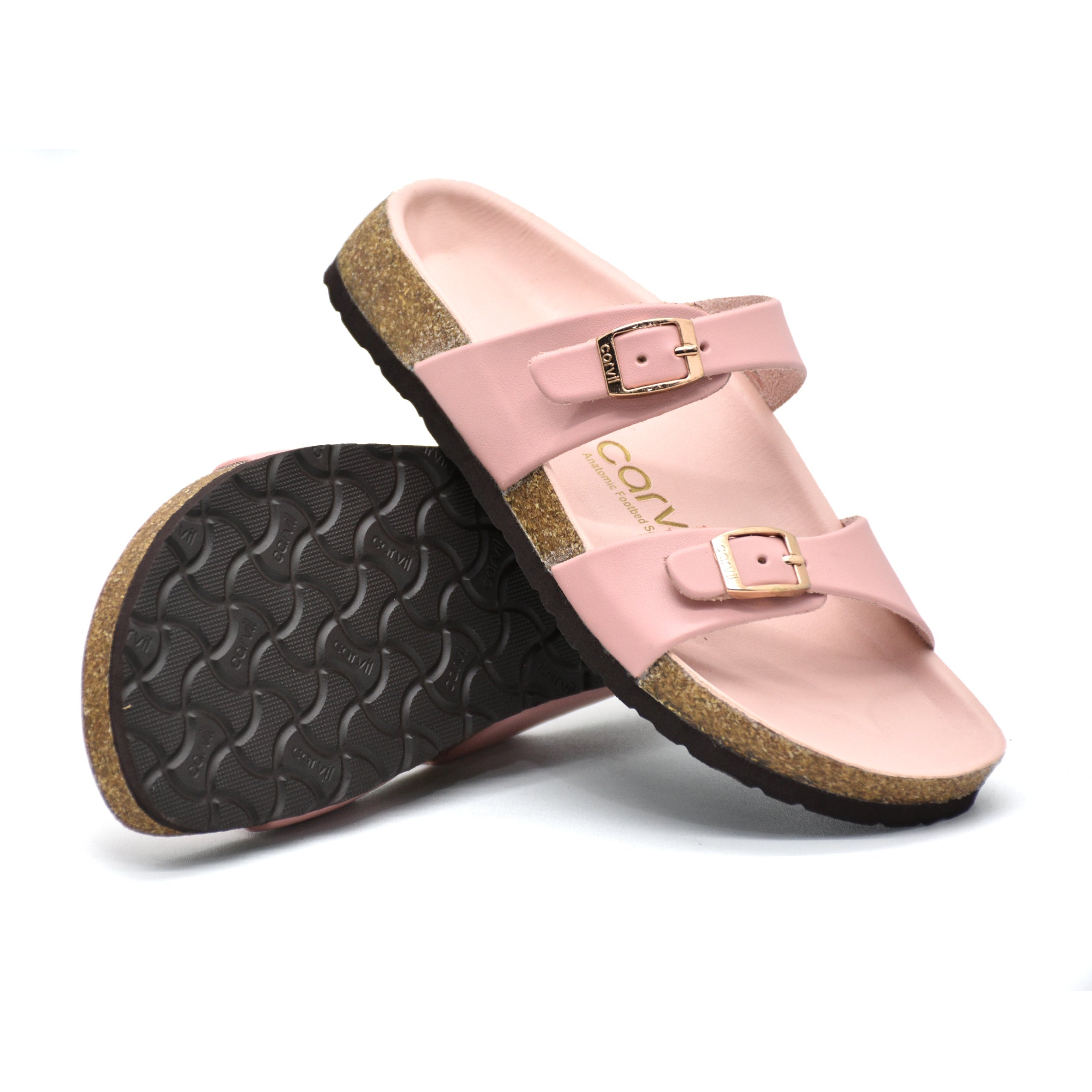 Michasa Cork Footbed Sandal