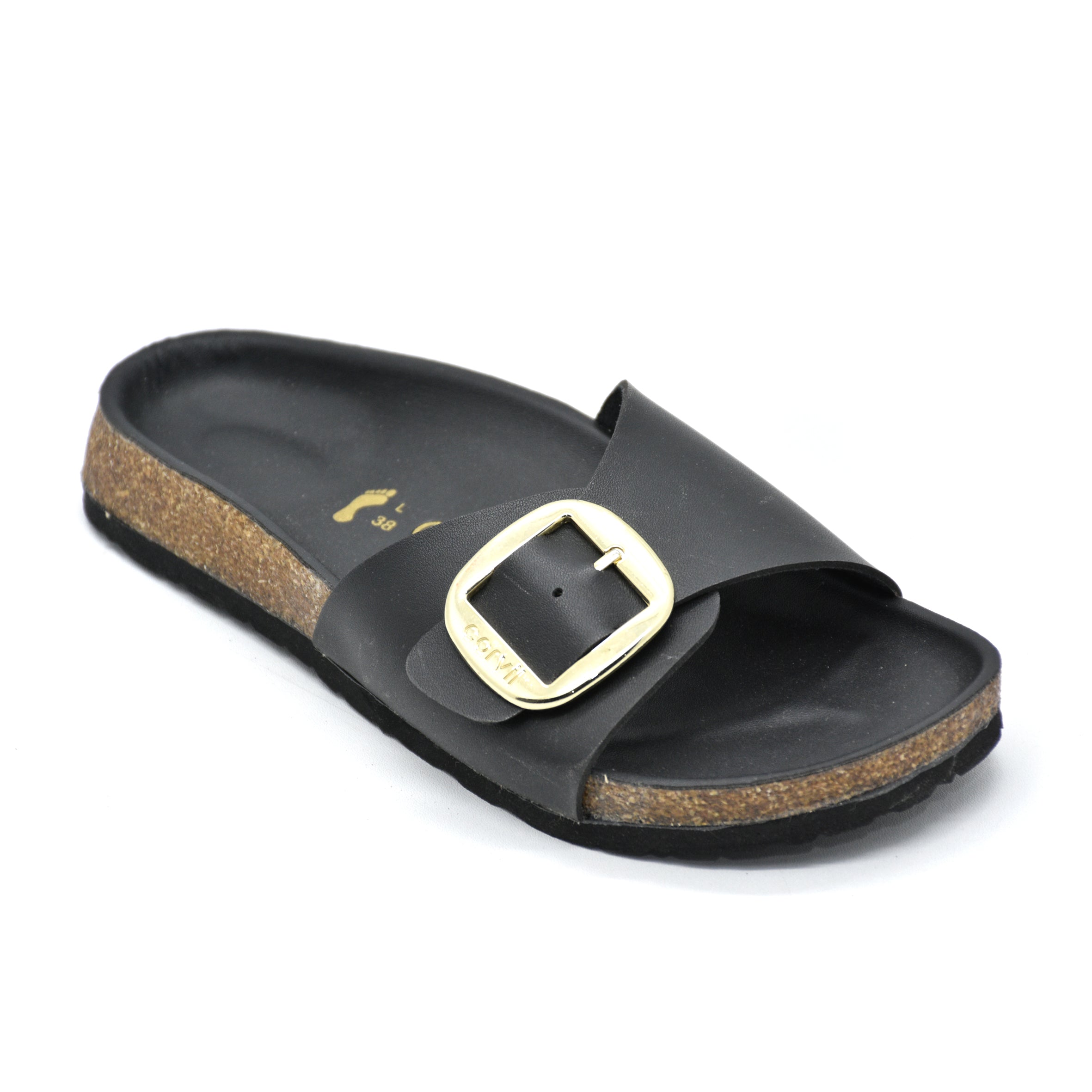 Michasa Cork Footbed  Sandal