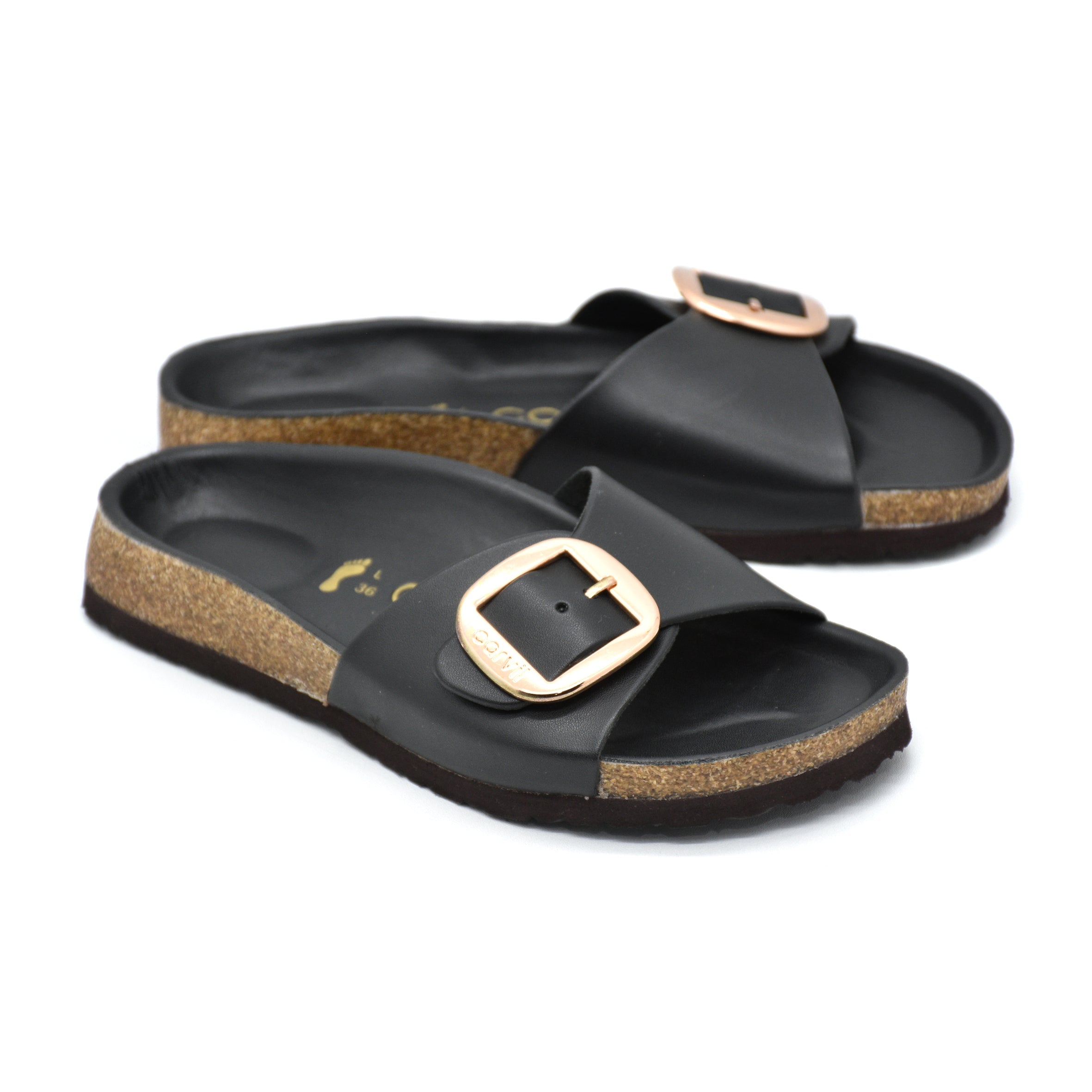 Michasa Cork Footbed  Sandal