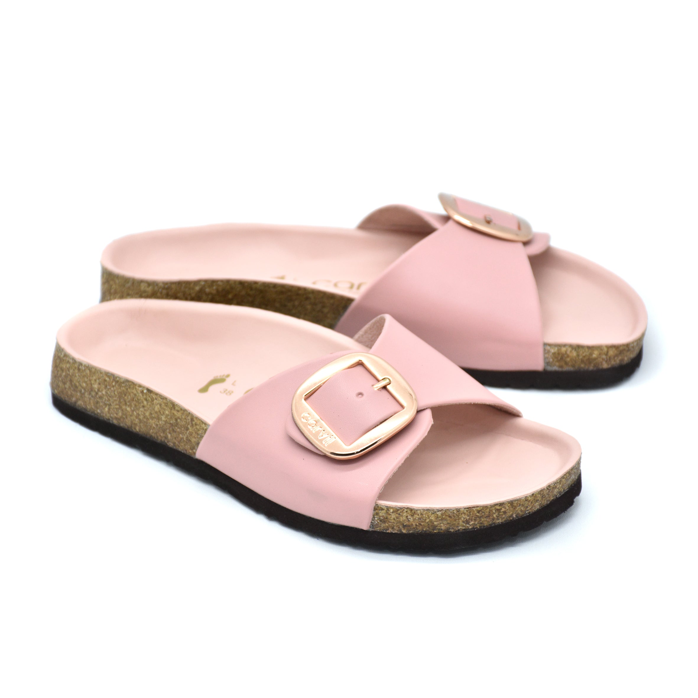 Michasa Cork Footbed  Sandal